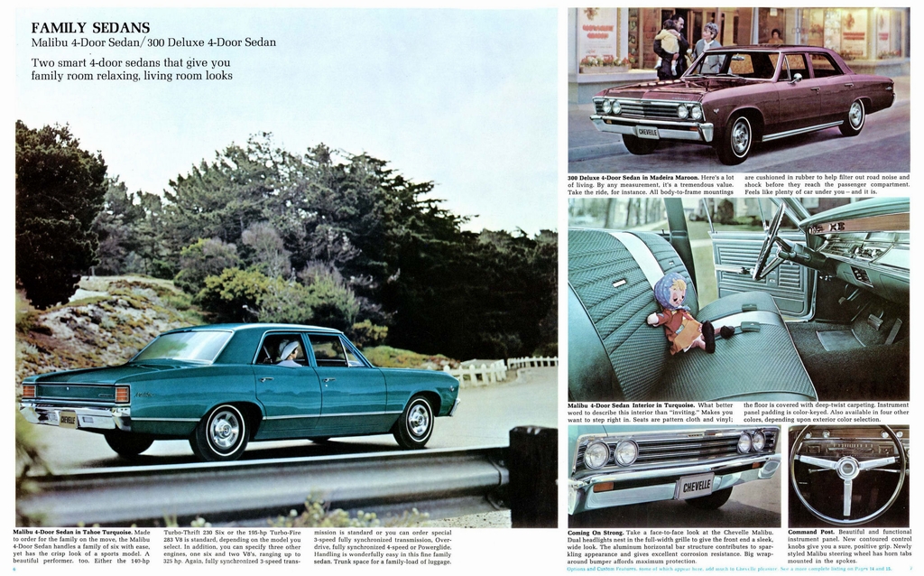 1967 Chev Chevelle Brochure Page 2